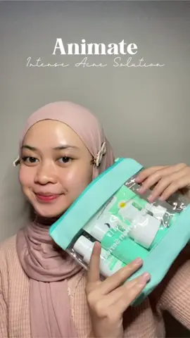 Gaperlu bingung lagi pake skincare apaa siih kalo udh 1 set gini 🤩 @Animate Official #animate #cantikgakharusmahal #bpom #halal #hidupkancantikmu #SXAcneSolutionSeries 