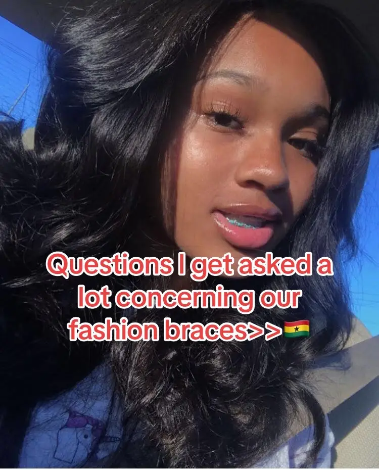 Questions i get asked a lot about our fashion braces. #fashionbracesghana #dentist #braces #bracesgh 
