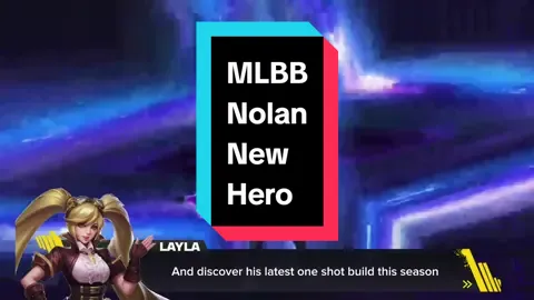 Nolan new hero in Mobile Legends has a new one shot build already and perfect emblem to use 🔥🔥🔥 #nextforu #MLBBNOLAN #NOLANDEBUT #MLBB #MOBILELEGENDS #FORYOU #fyp 