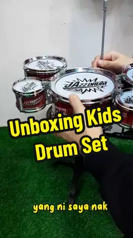 Mini jazz drum set untuk little rockstar!! tekan link di bio utk details 😍😍 Follow is for more unboxing video🤩🤩 #toys #toy #toyspark #toysparkjb #toysparkangsa #parents #kids #kidsoftiktok #toysforkids #music #toysoftiktok #jazzdrum #drumset 