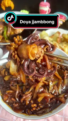 Mì tương đen chuẩn Hàn 😋😋 quá là đã luôn  #doya #doyavietnam #doyagovap #mituongden #caibungnho #jjambbong #asrm #mukbang 