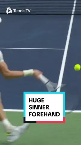 World Class Sinner 😈 #tennis #tennistv #atptour #sinner 