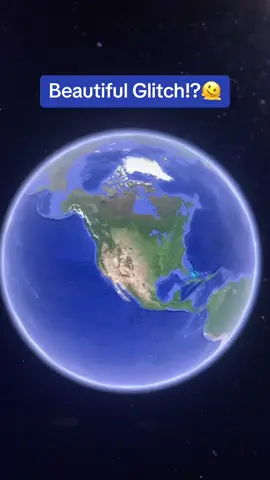 What happened here….??!!😮#googleearth #googlemaps #glitch #hiddenongoogleearth #beautiful #wow 