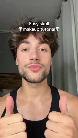 Finally Halloween season!! 😈🎃 #halloween #halloween2023 #halloweenseason #skullmakeup #skullmakeuptutorial #skeletonmakeup #skeleton #halloweenlook #halloweenmakeup 