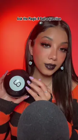 Ask the Magic 8 ball a question 🎱❓ #asmr #fyp #magic8ball #askmeanything 