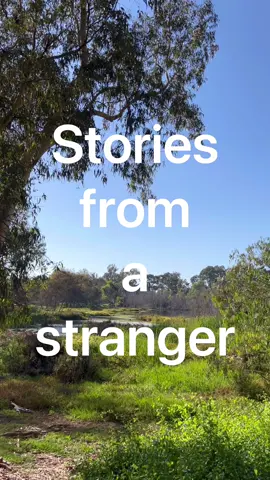 Every stranger has a story, let’s start listening <3