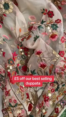 Our best seller now reduced 🛍www.zkfashion.co.uk #pakistanifashion#pakistanioutfit#organzadupatta#mehndioutfit#mehndinight#dholki#mehndiinspo#pakistanipartywear#pakistanidesigner#zk_fashion 