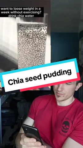 Chia seeds are fantastic! #chiaseeds #chiaseedpudding #Recipe #chiaseedpuddingrecipe #weightloss #fatloss #fiber #highfiber 