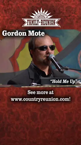 Gordon Mote - Hold Me Up. To see FULL VIDEOS of Country's Family Reunion, go to tinyurl.com/CFRYouTube. Be sure to SUBSCRIBE! #countrymusic #churchmusic #church #holdme #gordonmote #piano #pianomusic #prayers #intercession #countrysfamilyreunion #countryroadtv