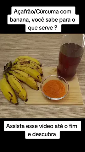 Cúrcuma com banana #chadecurcuma #beneficiosdelacurcuma #curcumina #turmericbenefits #saude #curcumalonga #curcumy #acafraodaterra #curcuma #turmeric #curcumacombanana 