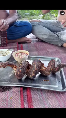 The grilled moon dish is so wonderful 👍#fishing #fyp #foryou 