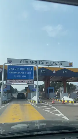 Sampai berjumpa lagi👋🏻  #tolbelawan #tol #belawan #medan 