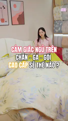 Cảm giác ngủ trên chăn ga cao cấp sẽ như thế nào ? #julia #chăngagối #xuhuong #TikTokFashion 