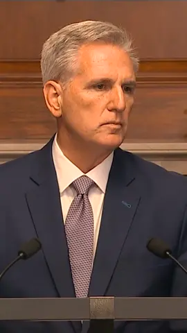 Former Speaker Kevin McCarthy (R-CA) did not rule out returning to the top job in the House during a press conference Monday on the Hamas attacks against Israel.   “That’s a decision by the conference. I’ll allow the conference to make whatever decision,” he told reporters as he laid out a five-point plan in response to the attacks over the weekend.   “Whether I’m speaker or not, I’m a member of this body. I know what history has had, and I can lead in any position it is l, and right now, I realize we need these five actions taken now and stop delaying.”   The ousted speaker’s plan is to rescue American hostages, resupply Israel, confront Iran, shore up U.S. security, and confront domestic antisemitism. #kevinmccarthy #speakerofthehouse #houseofrepresentatives #congress #cspan 
