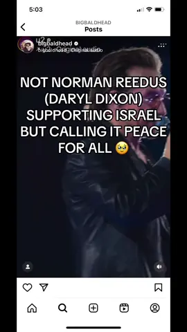 NOT HIM TOO 😭 #freepalestine #israel #palestine #normanreedus #daryldixon #thewalkingdead #twd #amcthewalkingdead 