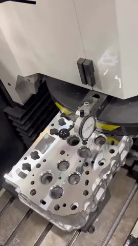 Don’t replace or rebuild your engine without doing this step - resurfacing a cylinder head with the right equipment is absolutely necessary #engine #enginebuild #autoshop #engineshop #machineshop 