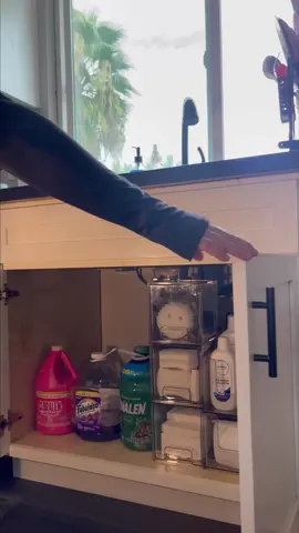 Loved these organizer’s 😍 #fabuloso #clorox #undercabinetorganization #organized #srubdaddy #mrclean 