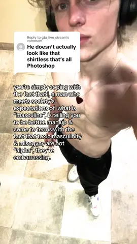 Replying to @gta_live_stream be a man