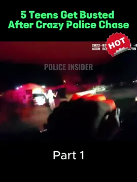 5 Teens Get Busted After Crazy Police Chase  ( Part 5 ) #policeofficer #foryou #police #cops 