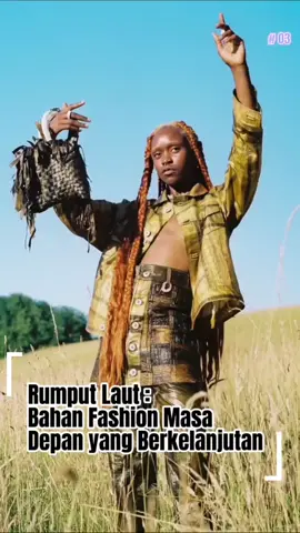 Keren bangett gasiii🤩🤩 jadi pengen coba baju rumput laut deh!!! #rumputlautindonesia  #sinergiuntuknegeri  #pemanfaatansumberdayaalam  #penyelamatlingkungan #rumputlaut #fypシ #bajurumputlaut #fashion #seaweed #fashionsustainability #sustainabilitytiktok #bajukekinian #streetwear 