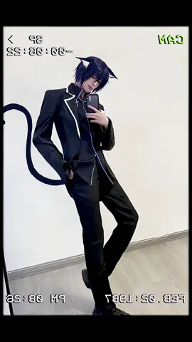 Me or my cat?#しゅごキャラ #コスプレ #月詠イクト #ikutotsukiyomi #cosplay