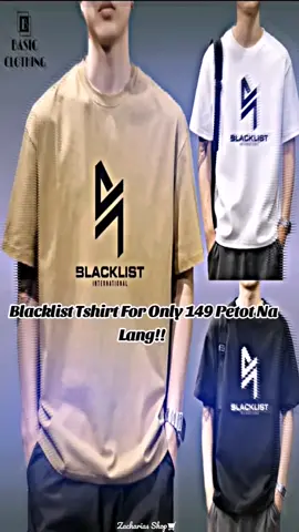 New Aesthetic Statement Blacklist Tshirt For Men Outfit Unisex Shirt !