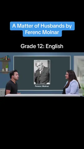 Watch the full video to learn more about One act Play: A Matter of Husbands by Ferenc Molnar. Register at www.mysecondteacher.com.np for free to watch more videos of English, Grade 12. Link in the bio!                                        #mySecondTeacher #learnwithmysecondteacher #grade12 #grade12english 