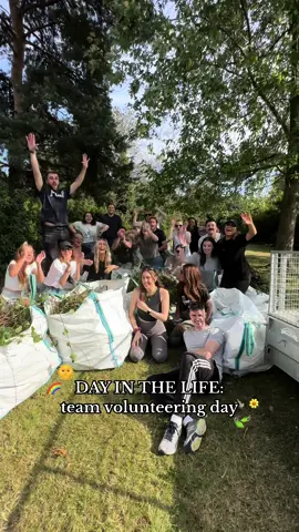 come with us for our annual CSR day 🌈 #volunteeringday #worklife #comewithme #dayinthelife