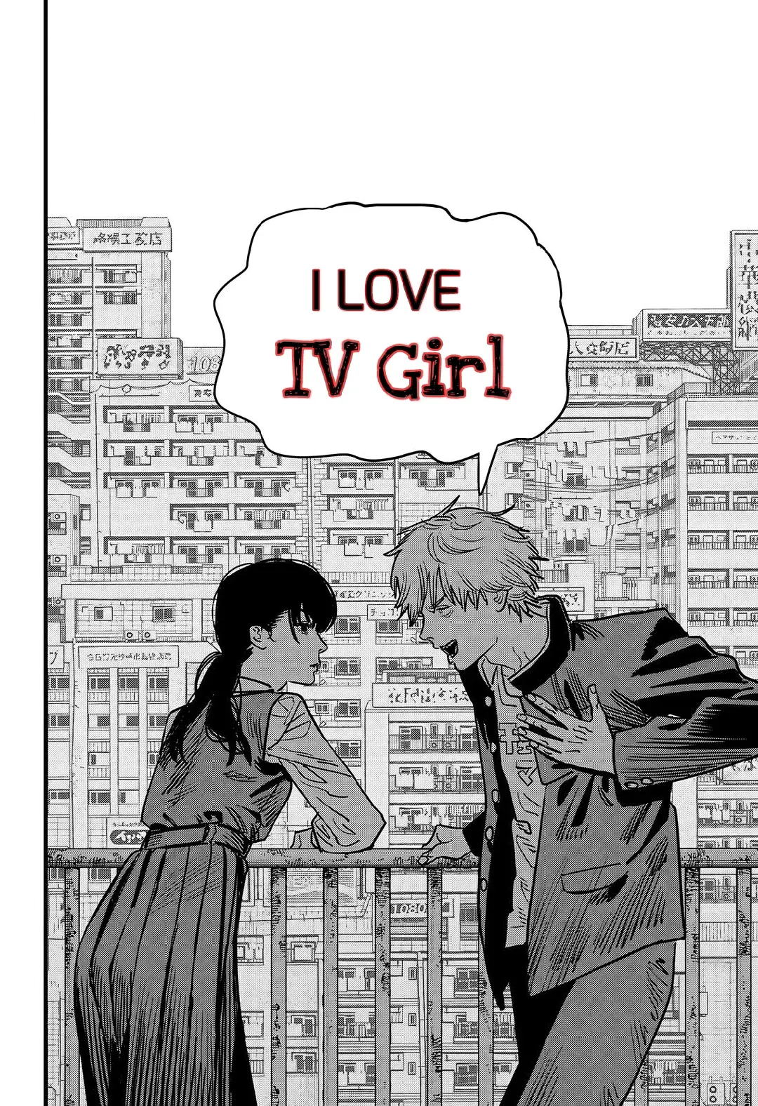 i love tv girl  #meow #tvgirl #loversrock #music #trend #manga #chainsawman #chainsawman2 #denji 