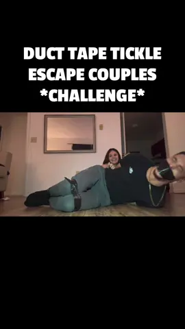 DUCT TAPE TICKLE COUPLES *CHALLENGE* #challenge #tickle #couples #fyp #funny 