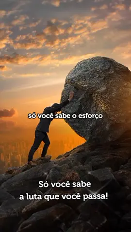 Só você sabe! #efeitoviral #sovocesabe #Motivação #sovocesabedassuaslutas #status 