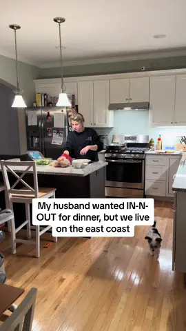 #innout #DinnerIdeas #homemade #easydinner #burgers #husbandandwife 