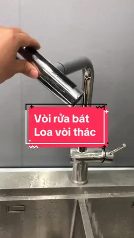 Vòi rửa bát đầu xoay 4 chế độ nước tiện lợi  #xuhuong  #xuhuong2023  #tienloi  #thiphamtbvs  #nhabep  #noitro 