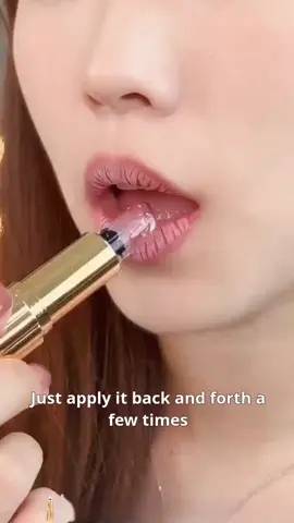 Flower Lipstick Jelly Discoloured Gold Foil lipstick Moisturizing Warm Moisturizing Color Makeup