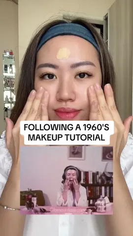 Tutorial makeup tahun 1960an 😆✌🏻 Ib: @Hannah Truly Elisha ✨ Product: Foundation, eyeshadow @Somethinc Official  Concealer @Rosé All Day Cosmetics  Blush on @PINKFLASH BEAUTY COSMETICS  Face powder @Mercredi Beaute  Eyebrow @Vaseline Indonesia @Focallure Indonesia  Lips @Rare Beauty  #makeuptutorial #makeup #makeuptips #tutorialmakeup #beauty #serunyatiktok #tiktokmakeup 