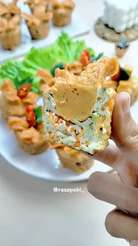 Cuma modal tahu dan telor bisa jadi cemilan seenak ini dan bisa buat bekal anak ke sekolah & bisa untuk ide jualan Insya Allah laris manis...👍😋 • • cara buat sudah di upload di Video Tiktok/ Yt Channel Resep Abi @Resep Abi  #tahufantasi #olahantahu #cemilansimple #tahu #resepabi 