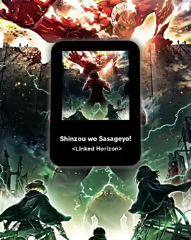 Ready for the last Sasageyo?🔥#lyrics #music #song #anime #openingsong #jpop #sasageyo #shinzouwosasageyo #AttackOnTitan 