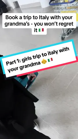 Before moving fo Dubai i took my grandma to italy , we had the most amazing time together.🥰🇮🇹👵 #italy #rome #grannyandgrandaughter #grandmother #roadtrip #teachingontiktok #fyp #foryou #trevifountain #travel 