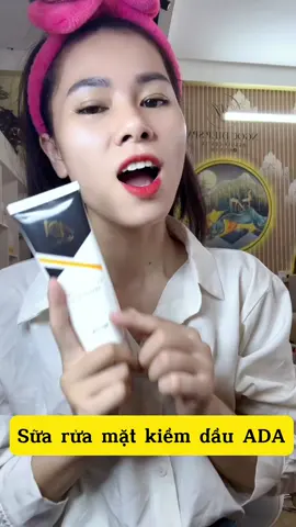 Sữa rửa mặt 5in1 kiềm dầu ADA dùng thích lắm nha các nàng ới #ngocdiepamy #amy #adacosmetics #lamdep #suaruamatkiemdau#sữarửamặt 