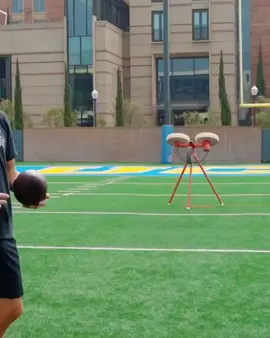 Tom Brady’s Insane Accuracy With A Football Throwing Machine #tombrady #brady #football #nfl #foryou #fyp 