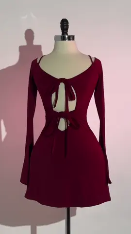 The colour of the season ♥️ Fall Signature Staples launching tomorrow at 5pm BST 🍂 #ohpolly #ohpollydress #styleinspo #reddress #minidress #fallstyling 