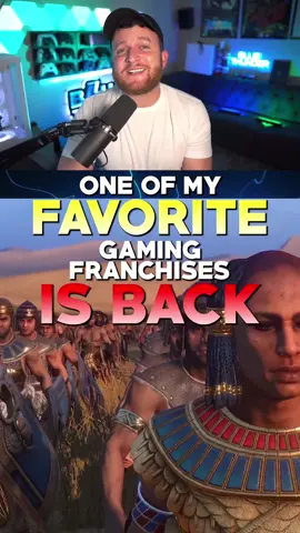 The king of real time strategy games is BACK! Check out Total War: PHARAOH right now #ad #totalwarpharaoh #strategygame #GamingOnTikTok