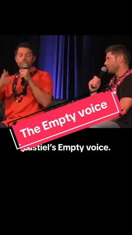 Jensen does a good empty voice #jensenackles #deanwinchester #jaredpadalecki #samwinchester #mishacollins #castiel #fyp #foryou #tiktok #spn #spnfamily #supernatural #performer #brothers #family #entertainment #actor #dad #celebrity #celebrities #voice 
