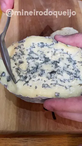 De origem italiana, o Gorgonzola é um dos queijos de mofo azul mais famosos do mundo, feito de leite de vaca e originário das regiões de Piemonte e Lombardia, sendo maturado por 1 mês. O Gorgonzola é um queijo mole de textura mais firme e um pouco quebradiça, cor amarelada ou palha com veios azuis e com casca natural. Possui um sabor que vaira desde o suave ao acentuado, dependendo do estágio de maturação, com um aroma característico dos queijos de mofos azuais e lembrando nozes. #queijo #queijos #queijosevinhos #cheese #gorgonzola 