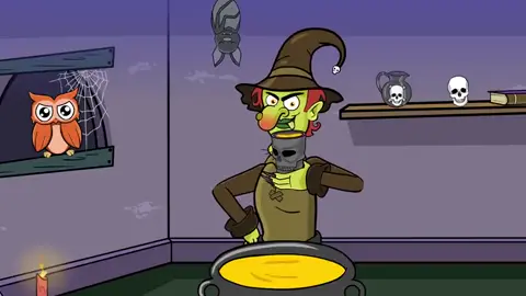 #bruxa #witch #bruxamalvada  #criancas #bruxaria #criancas #cantiga #todos #viral #magodenis 