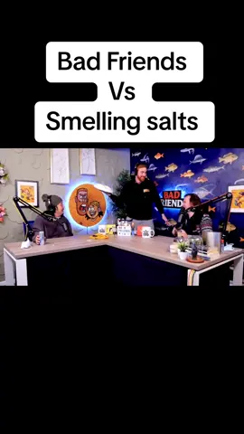 The Bad Friends Gang Try Smelling Salts #badfriendspodcast #badfriends #andrewsantino #bobbyleeclips #bobbylee #badfriendsclips #comedyclips #koreancomedian #comedypodcast #bobbyleecomedy #andrewsantinoclips #tiktokcomedy #comedianoftiktok #rudyjules #rudy  #smellingsalts #smellingsaltstiktok 