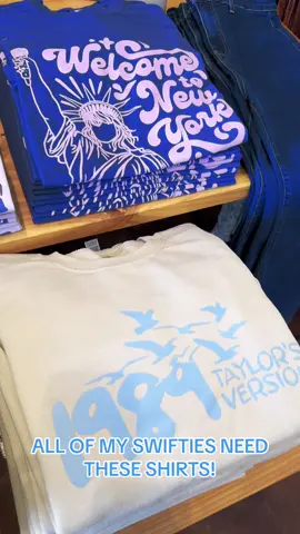 The cutest 1989 inspired shirts in Las Vegas!! 🩵🩵 #fyp #taylorswift #taylornation #taylorsversion #1989 #1989TaylorsVersion #vegas 