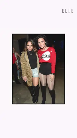 what a THROWBACKKK 😂 thanks for having me @ELLE (US) and love you @Demi Lovato 🫶🏽❤️ 