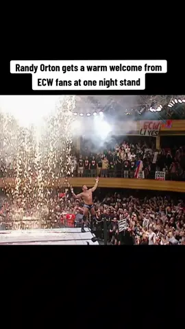 Iconic entrance #WWE #ecw #wrestling #randyorton 