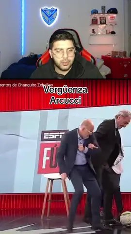 Reacción Arcucci Zeballos #boca #changuitozeballos #zeballos #Arcucci #Espn #copalibertadores 